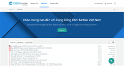 Desktop Screenshot of choimobile.vn