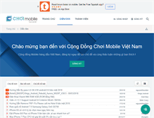 Tablet Screenshot of choimobile.vn